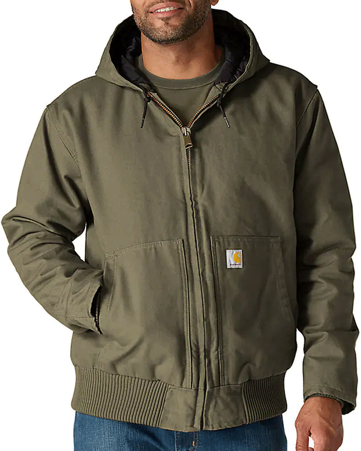 Men's Insulated Active Jac - Loose Fit - Washed Duck - 3 Warmest Rating